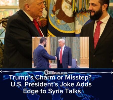 Trump’s Oval Office Banter with Syrian Leader Draws Uneasy Laughter Amid Historic White House Visit