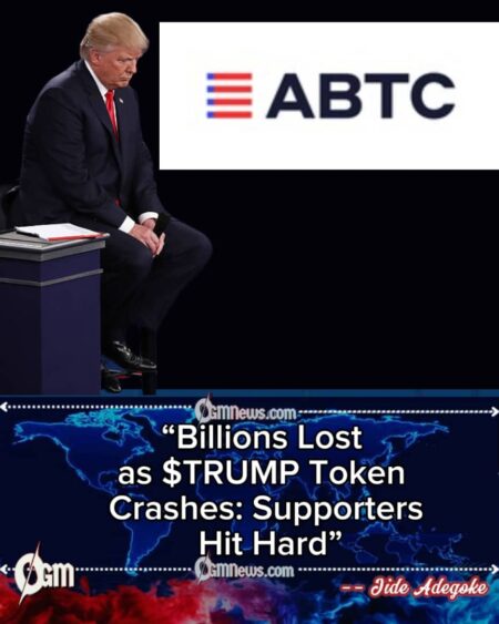 Donald Trump’s Supporters Lose Billions as $TRUMP Meme Coin Implodes