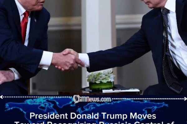 President Donald Trump Considers Historic Policy Break as White House Reviews Crimea Recognition