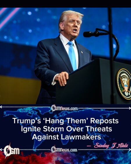 Trump Faces Fierce Backlash Over Posts Urging Death Penalty for ‘Seditious’ Lawmakers