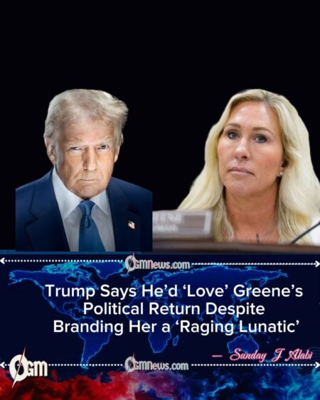 Trump Signals Openness to Marjorie Taylor Greene’s Return as Bitter Rift Takes New Turn
