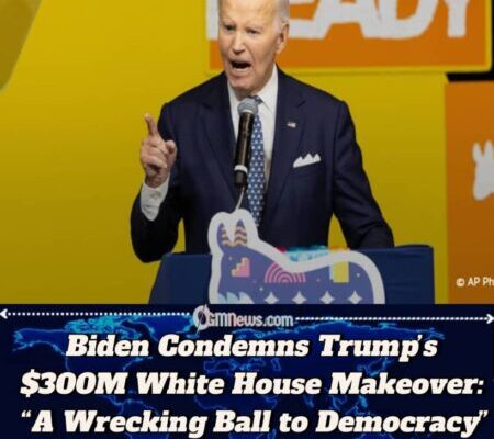 Defiant Biden Blasts Trump Over Fiery $300 Million White House Demolition: “Who in the Hell Does He Think He Is?”