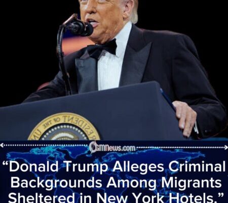 Donald Trump Questions New York Migrant Housing, Says Veterans Were Left Outside