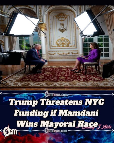 Trump Warns NYC Funding at Risk if Mamdani Wins, Rejects ‘Left-Wing Trump’ Label