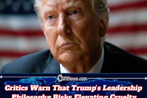 Debate Intensifies Over Trump’s Leadership Style and Its Impact on National Unity