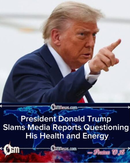 President Donald Trump Rebuts Wellness Concerns with Strong Claims of Peak Fitness