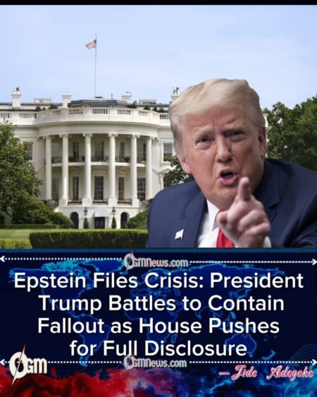 Epstein Files Crisis: President Trump Battles to Contain Fallout as House Pushes for Full Disclosure
