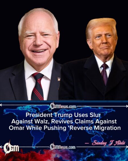 Trump’s Thanksgiving Immigration Rant Targets Walz and Omar as President Vows ‘Reverse Migration Cure’