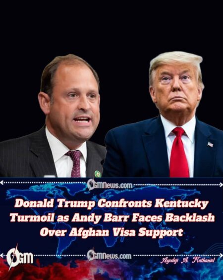 Donald Trump Shapes Kentucky Race as Andy Barr Faces Afghan Visa Controversy