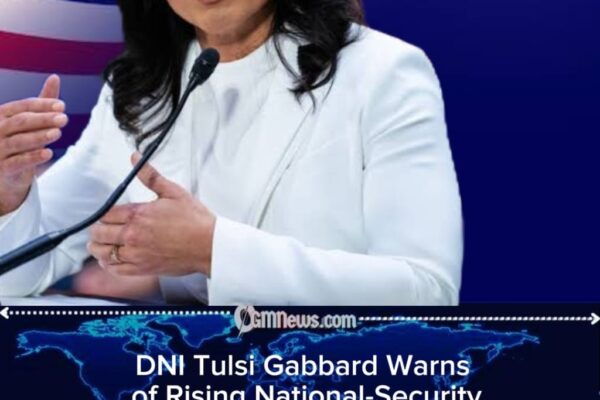 DNI Tulsi Gabbard Urges Bipartisan Action to Confront Emerging Radicalization Threats