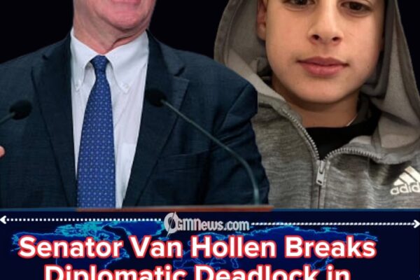 Senator Van Hollen Secures Release of U.S. Teen Held Nine Months in Israel