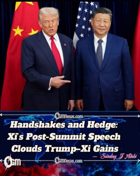 Post-Summit Friction: Xi’s Closing Remarks Temper Hopes After Trump–Xi APEC Meeting