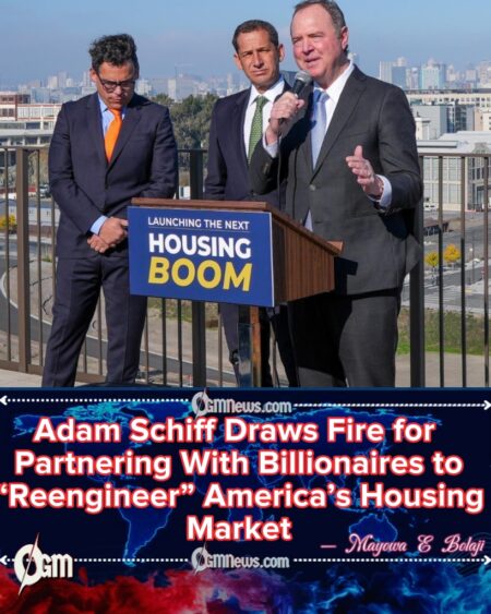 Adam Schiff Sparks Uproar With Call for Massive Federal Takeover of Housing Policy