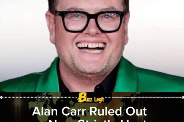 Alan Carr Ruled Out of Hosting Strictly Come Dancing as BBC Looks Elsewhere