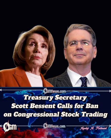 Treasury Secretary Scott Bessent Calls for Ethics Overhaul With Ban on Lawmaker Stock Trades