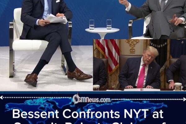 Bessent Confronts NYT at Summit, Rejects Claims of Declining Trump Health