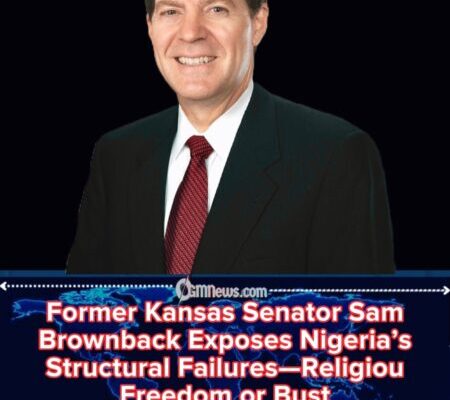 Former Kansas Senator Sam Brownback Calls Out Nigeria: Stop Persecution or Face Global Judgment