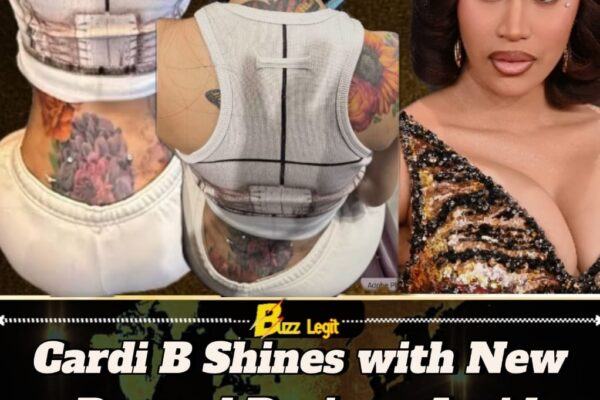 Cardi B Unveils Stunning New Dermal Implants on Neck and Lower Back