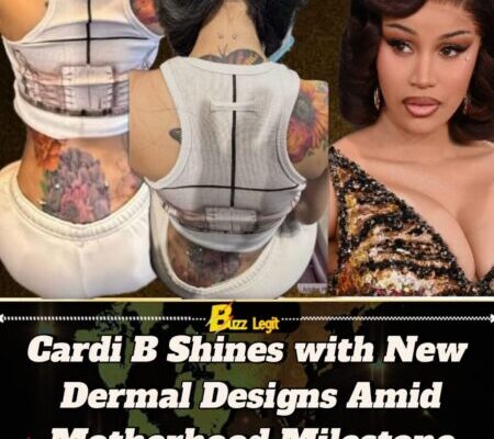 Cardi B Unveils Stunning New Dermal Implants on Neck and Lower Back