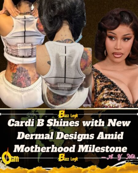Cardi B Unveils Stunning New Dermal Implants on Neck and Lower Back