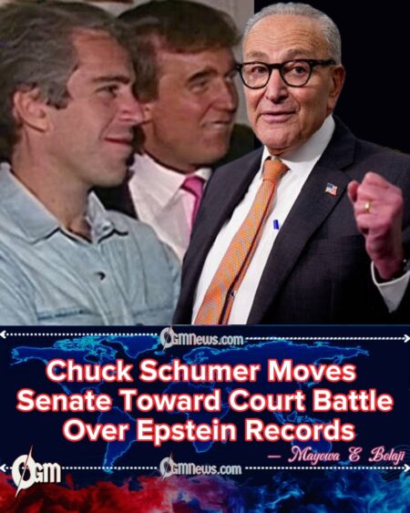 Chuck Schumer Leads Senate Push to Sue Trump DOJ Over Epstein Files