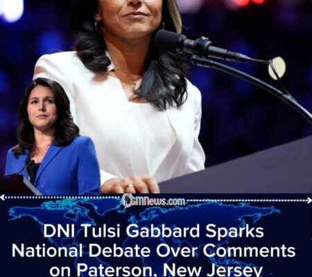 DNI Tulsi Gabbard Warns of Ideological Pressure in New Jersey City