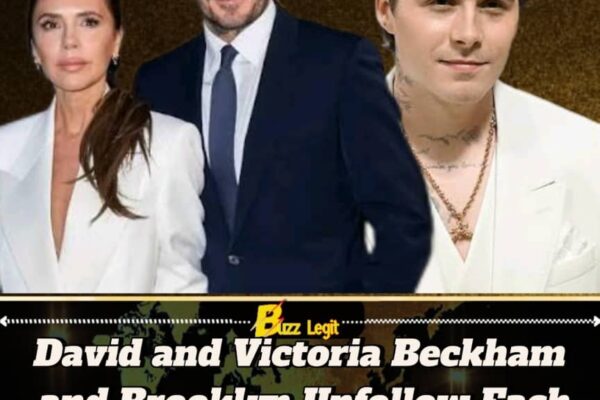 David and Victoria Beckham Spark Speculation After Unfollowing Brooklyn on Instagram
