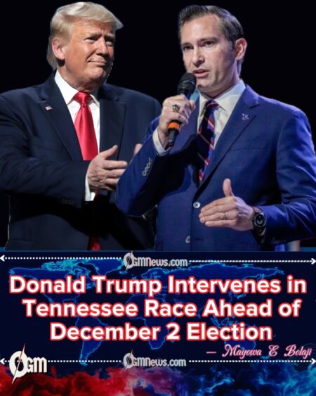 Donald Trump Endorses Matt Van Epps as Tennessee 7th District Race Tightens