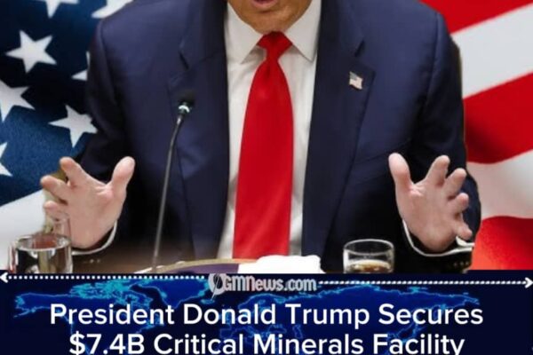 President Donald Trump Announces Strategic Minerals Project With Defense Stake in Tennessee