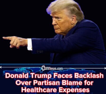 President Donald Trump Blames Democrats for Rising Healthcare Costs Amid Low Approval Ratings