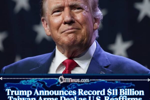 Donald Trump Authorizes Largest-Ever U.S. Arms Deal for Taiwan