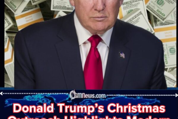 Donald Trump Under Fire for Christmas Day Fundraising Appeals