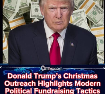Donald Trump Under Fire for Christmas Day Fundraising Appeals