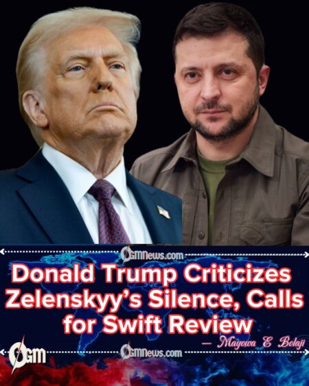 Donald Trump Says Zelenskyy Must Read Peace Proposal Before It’s Too Late