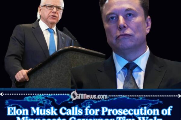 Elon Musk Wants Walz Prosecuted Over Minnesota Funding Scandal
