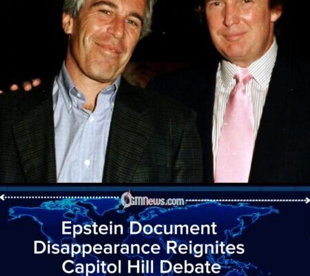 Epstein Files Disappearance Triggers Bipartisan Alarm as Democrats Accuse White House of Cover-Up