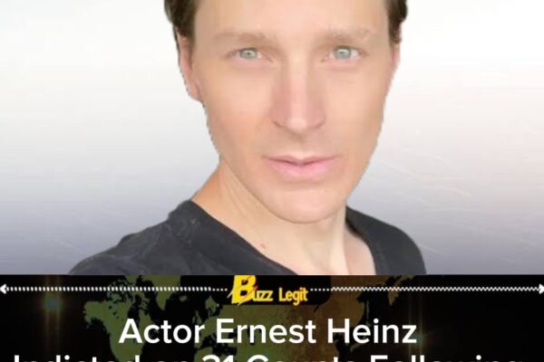 Actor Ernest Heinz Draws National Attention as Prosecutors File 31 Charges