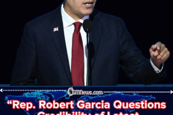 Rep. Robert Garcia Challenges Disclosure, Citing Months-Long Cover-Up