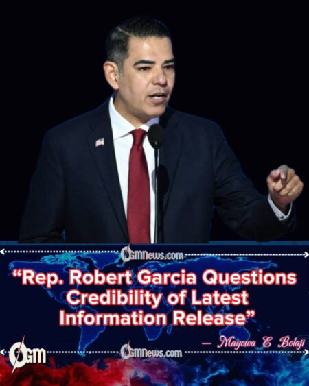 Rep. Robert Garcia Challenges Disclosure, Citing Months-Long Cover-Up