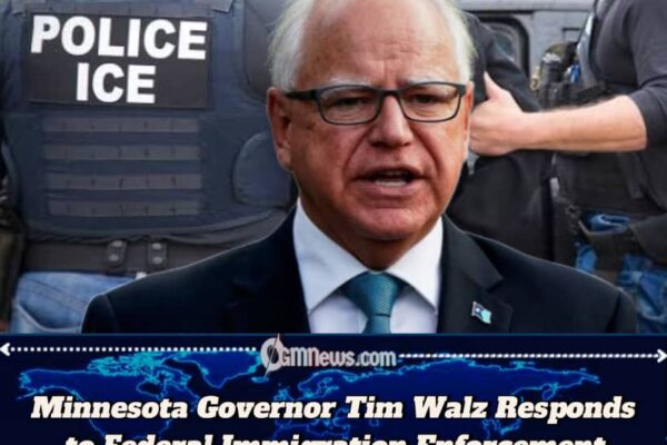 Gov Tim Walz Highlights Civil-Rights Concerns as ICE Presence Increases in Minneapolis