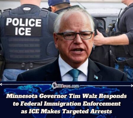 Gov Tim Walz Highlights Civil-Rights Concerns as ICE Presence Increases in Minneapolis