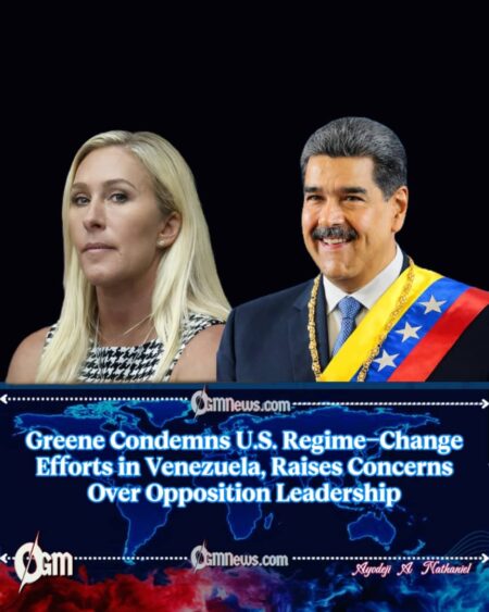 Marjorie Taylor Greene Condemns Washington’s Venezuela Policy