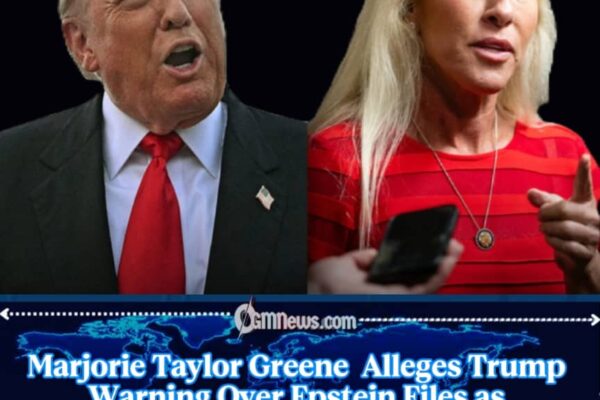 Rep. Marjorie Taylor Greene Claims Trump Warned Against Releasing Epstein Files