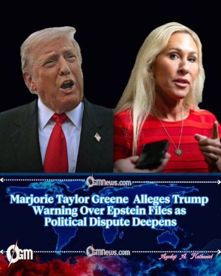 Rep. Marjorie Taylor Greene Claims Trump Warned Against Releasing Epstein Files