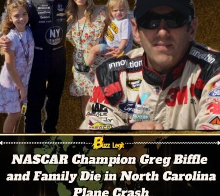 NASCAR Star Greg Biffle, Wife and Two Children Killed in North Carolina Plane Crash