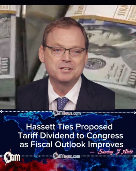 Hassett Says $2,000 Tariff Checks for Americans Hinge on Congressional Approval