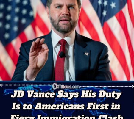 JD Vance Declares His Duty Is to Americans First, Not “the Whole World,” in Fiery Exchange on Immigration