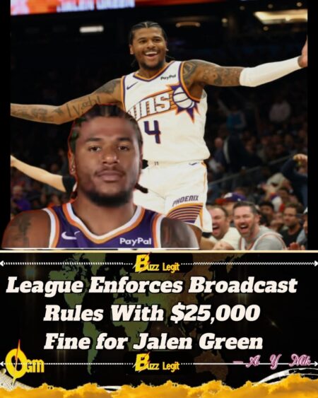 NBA Fines Jalen Green $25,000 After Profanity Slip During Live Postgame Interview
