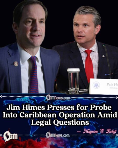 Congressman Jim Himes Demands Accountability After Viewing Disturbing Caribbean Strike Footage