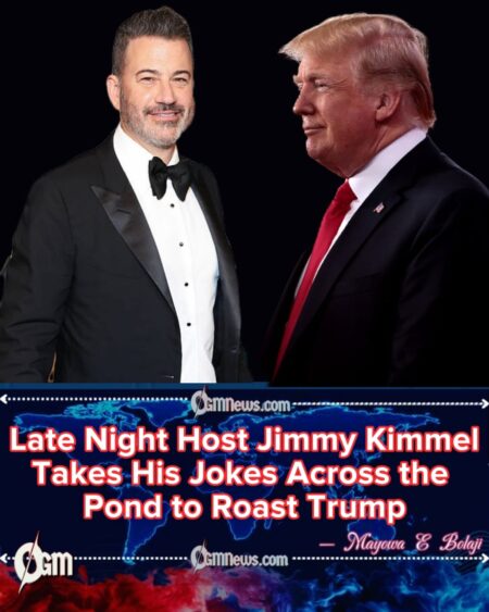 Late Night Host Jimmy Kimmel Makes Trump the Punchline of British TV